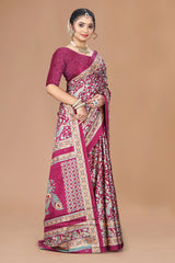 Maharani Ring-Certified Silk Saree
