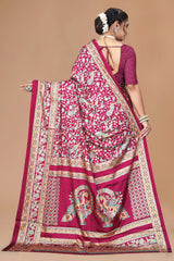 Maharani Ring-Certified Silk Saree