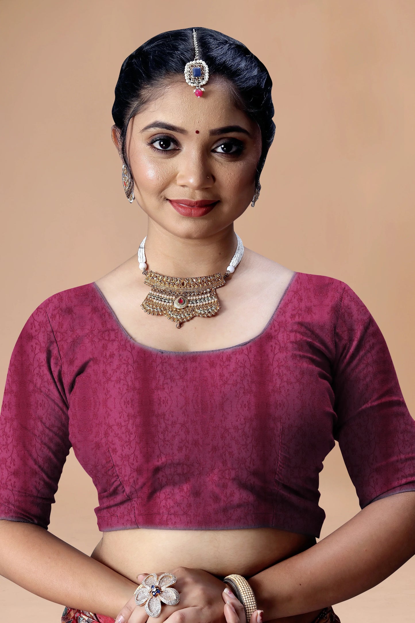 Maharani Ring-Certified Silk Saree