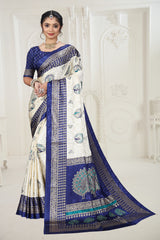 Ethnic Rajasthani Silk Saree