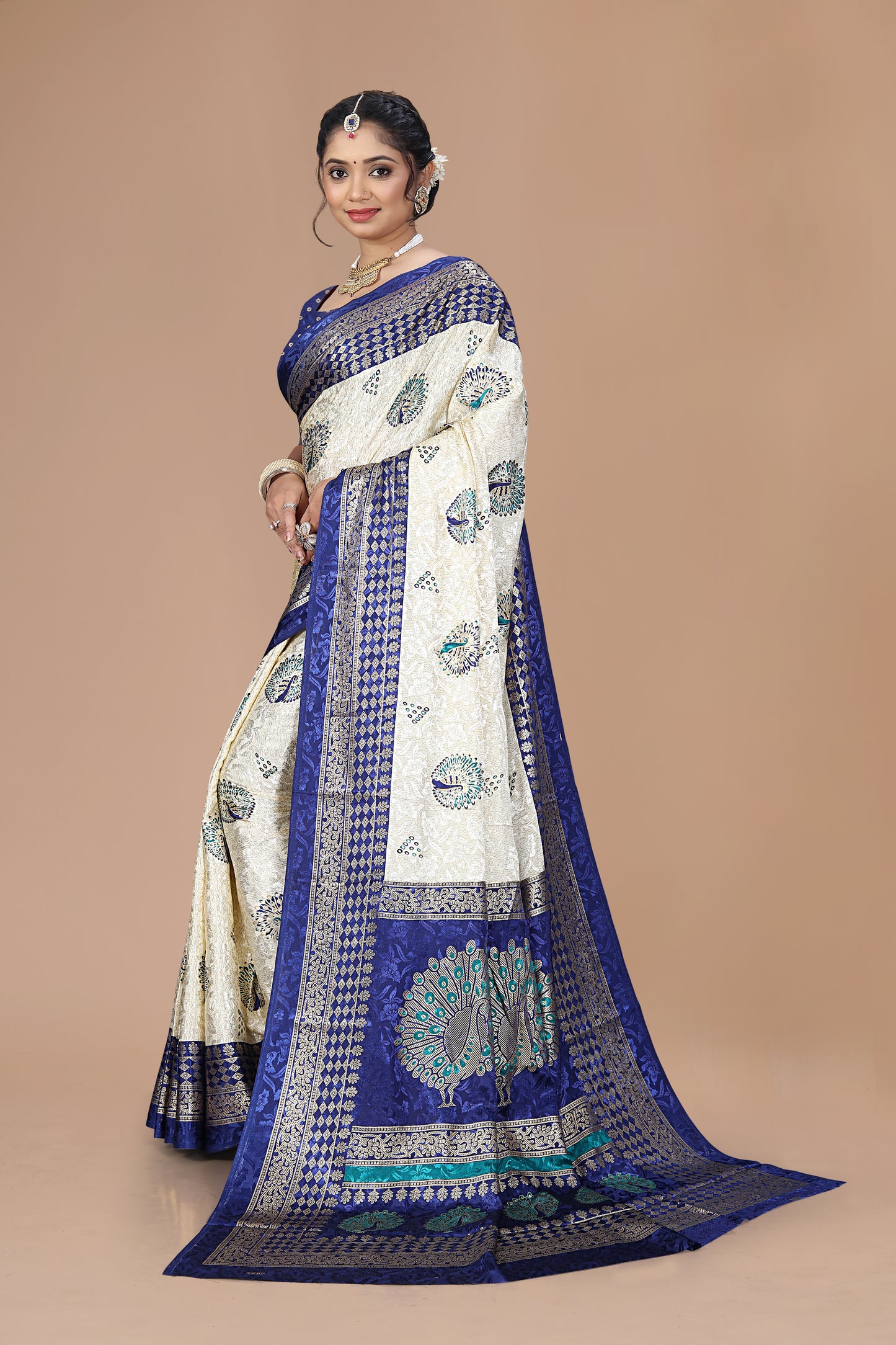 Ethnic Rajasthani Silk Saree