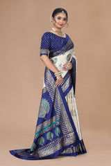 Ethnic Rajasthani Silk Saree