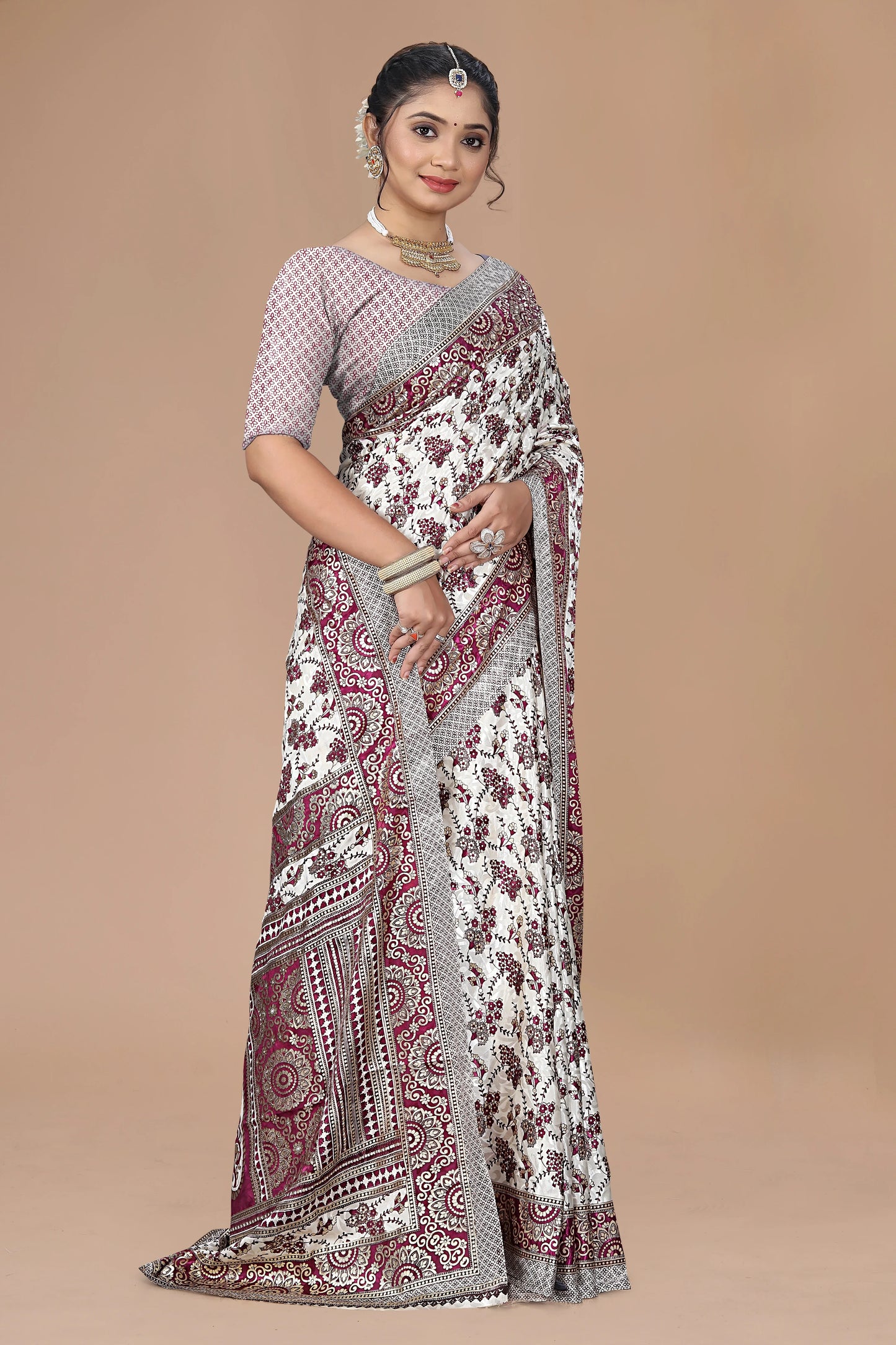 Maharani Gulbahar Sitafal Saree