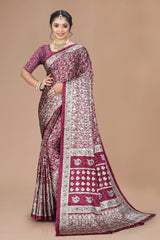 Rajvilas Maharani Ring-Certified Silk Saree