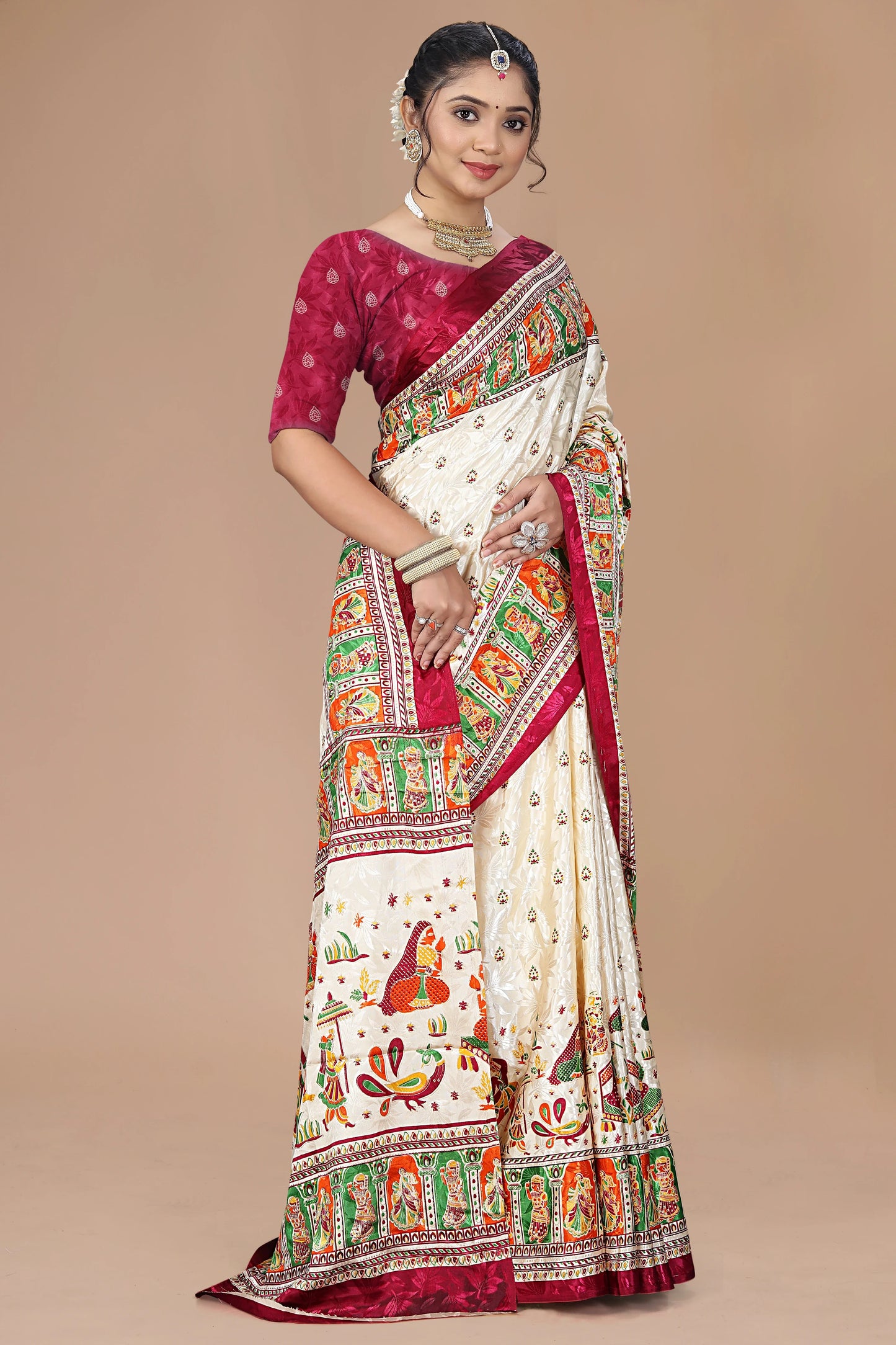 Sitafal Premium Soft Silk Saree
