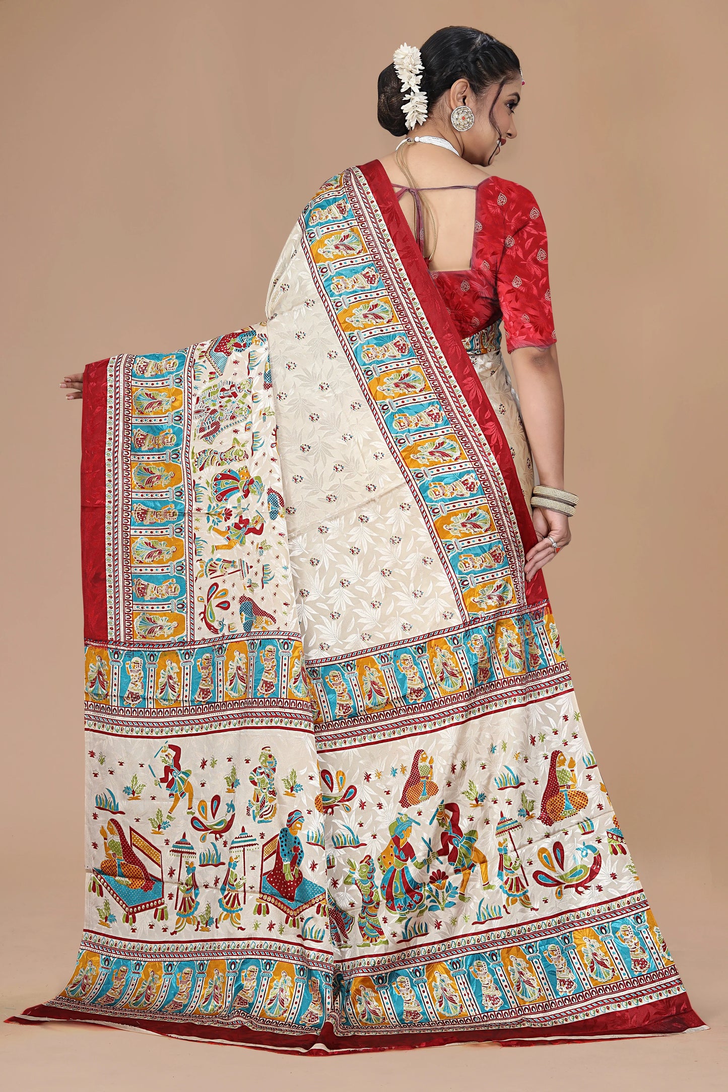 Maharani Rajvilas HandMade Saree