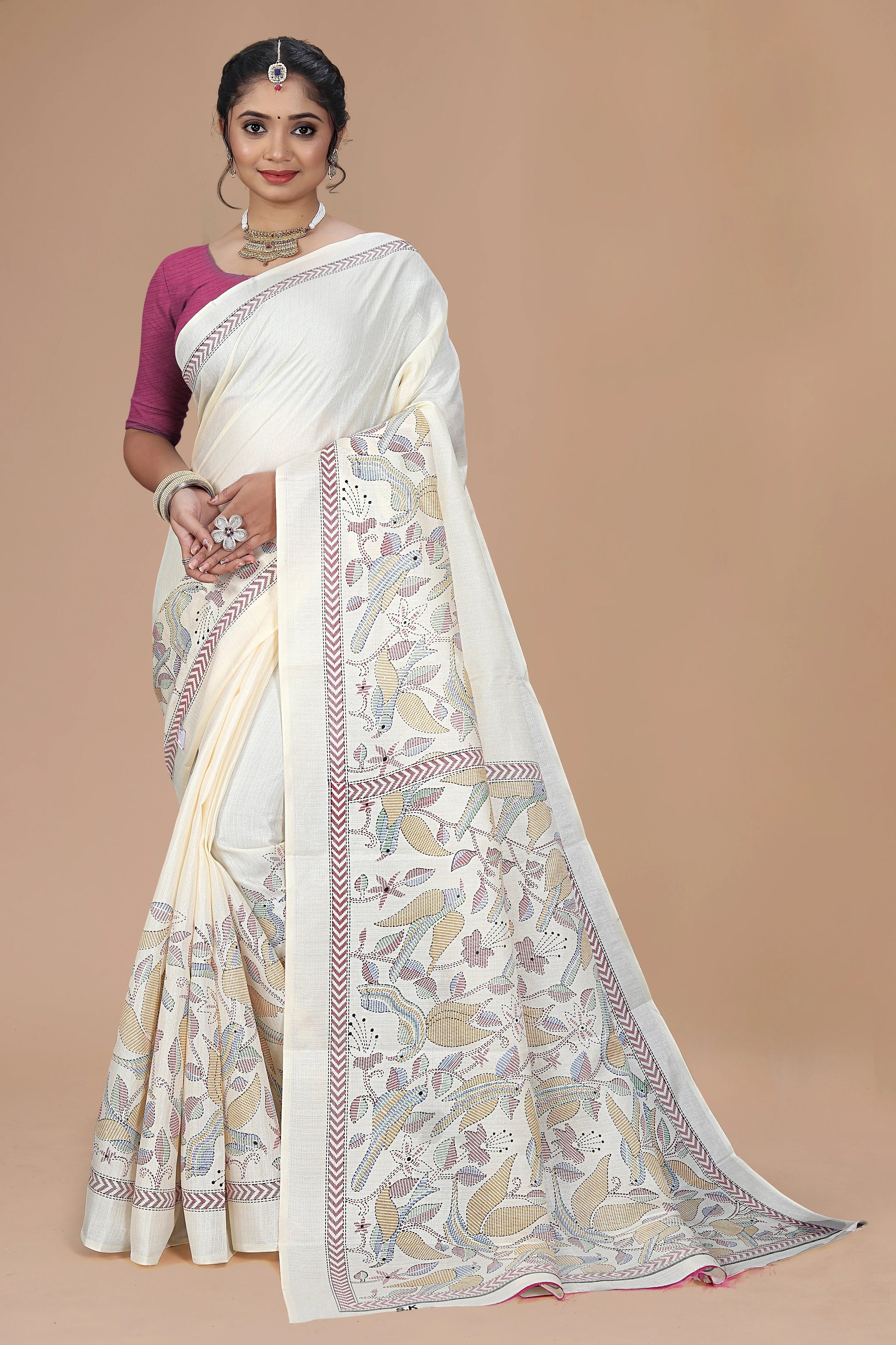 Rajasthan Heritage Cotton Saree