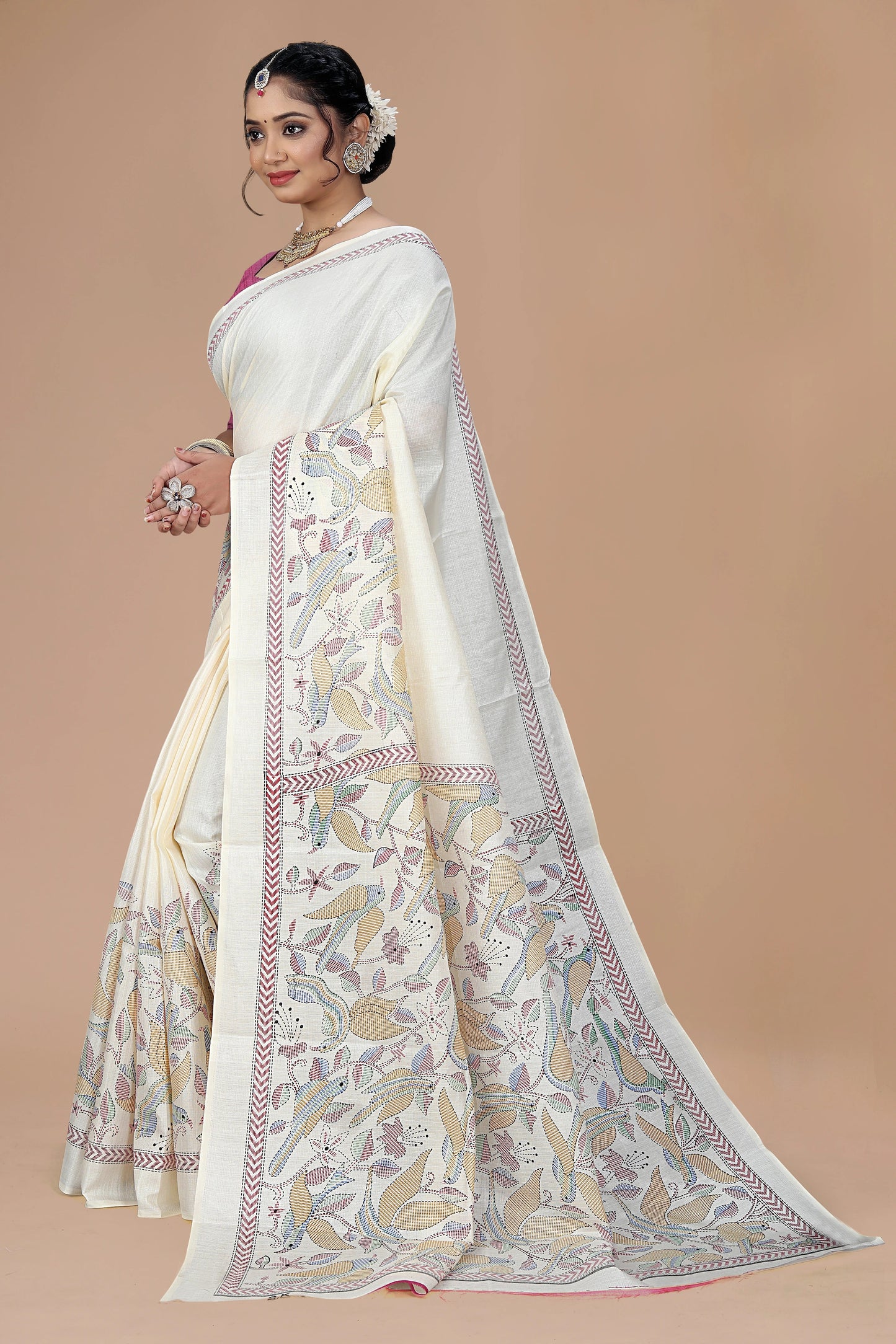 Rajasthan Heritage Cotton Saree