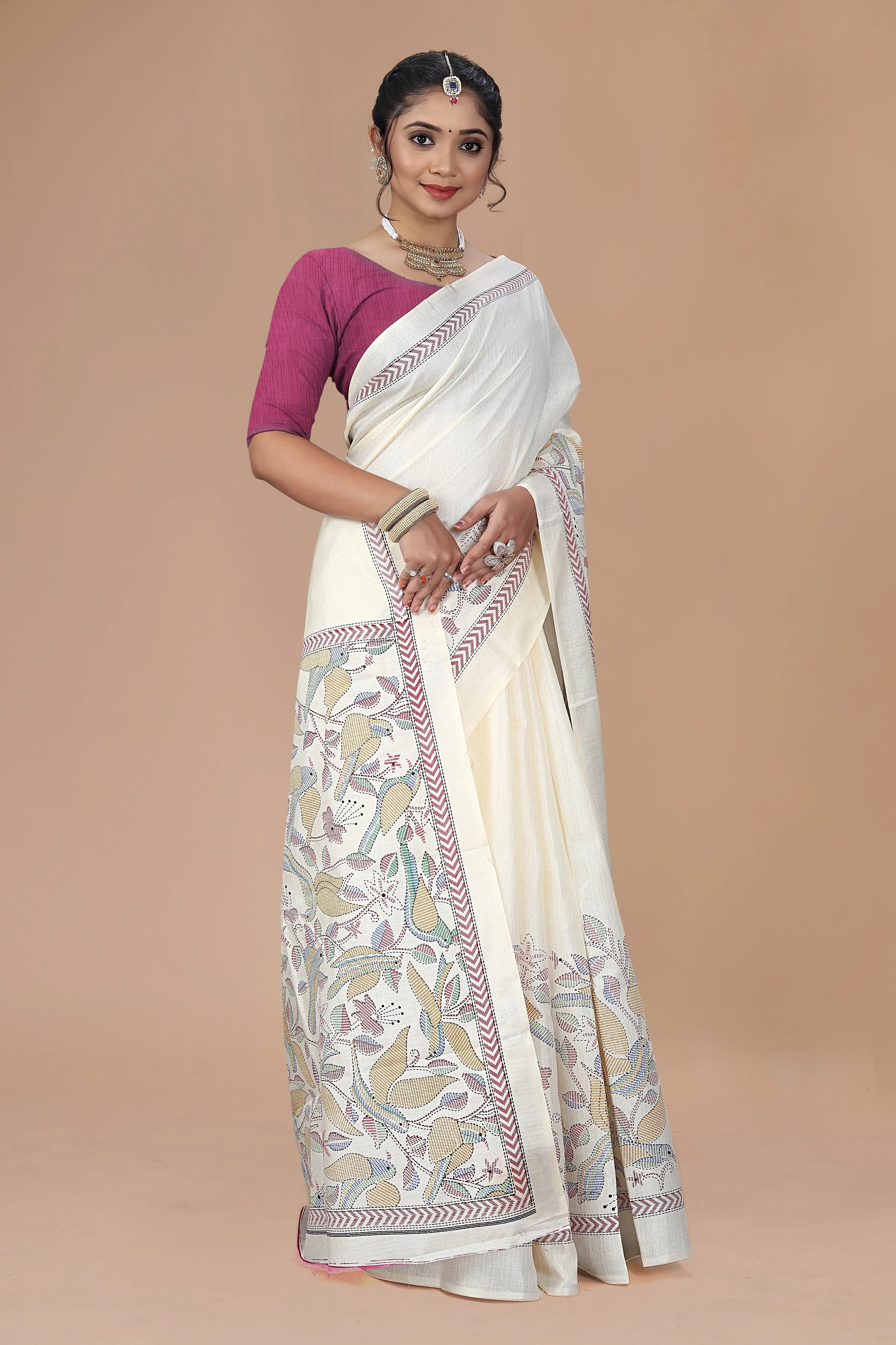 Rajasthan Heritage Cotton Saree