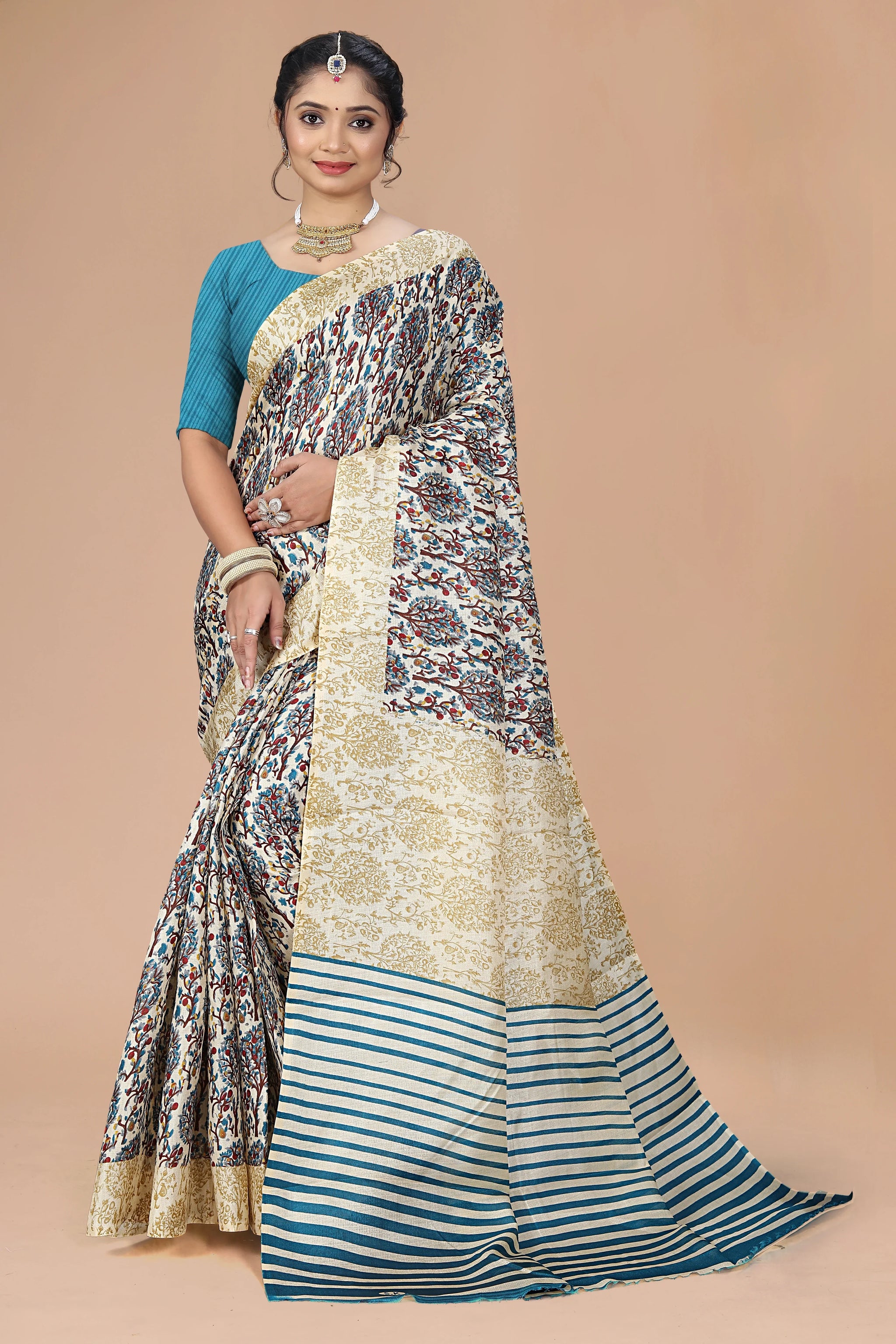 Rangrez Heritage Cotton Saree