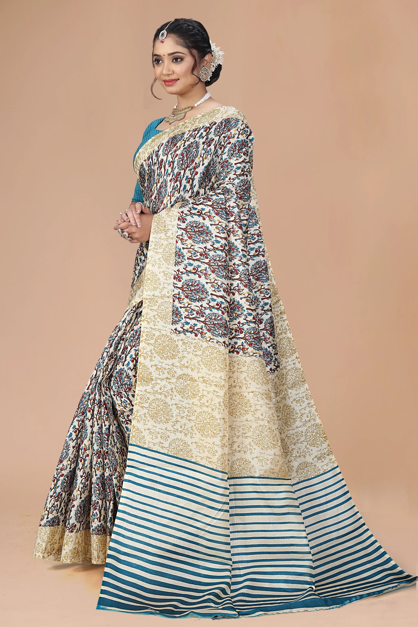 Rangrez Heritage Cotton Saree