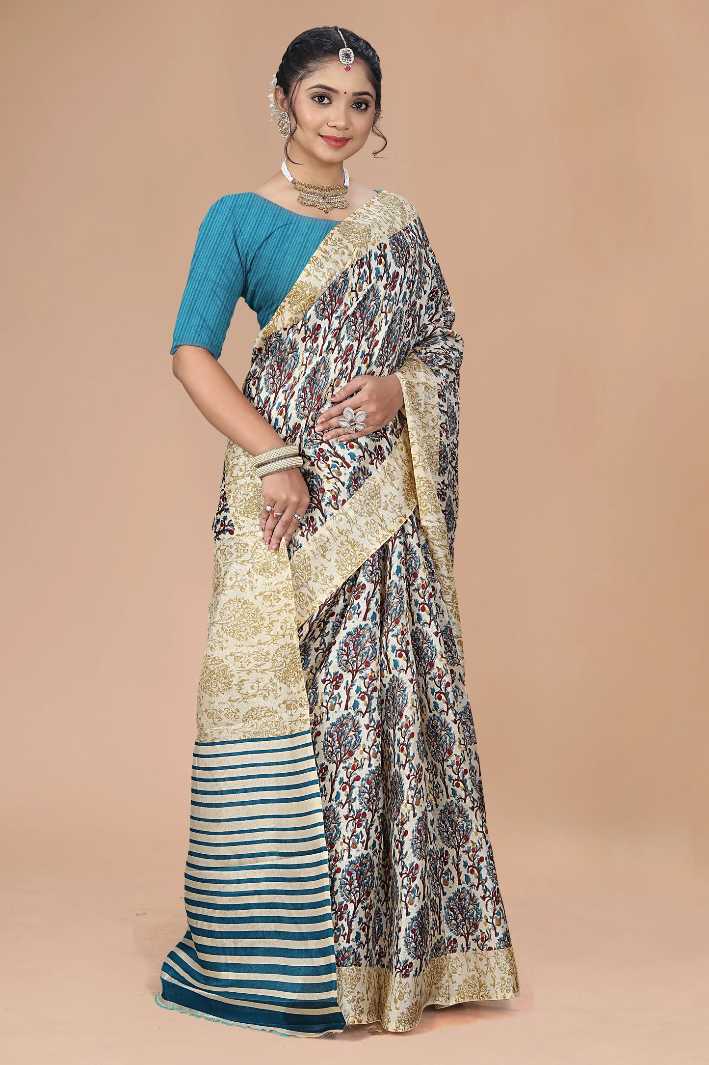 Rangrez Heritage Cotton Saree