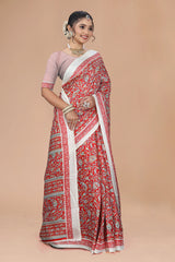 Madhuban Floral Cotton Saree