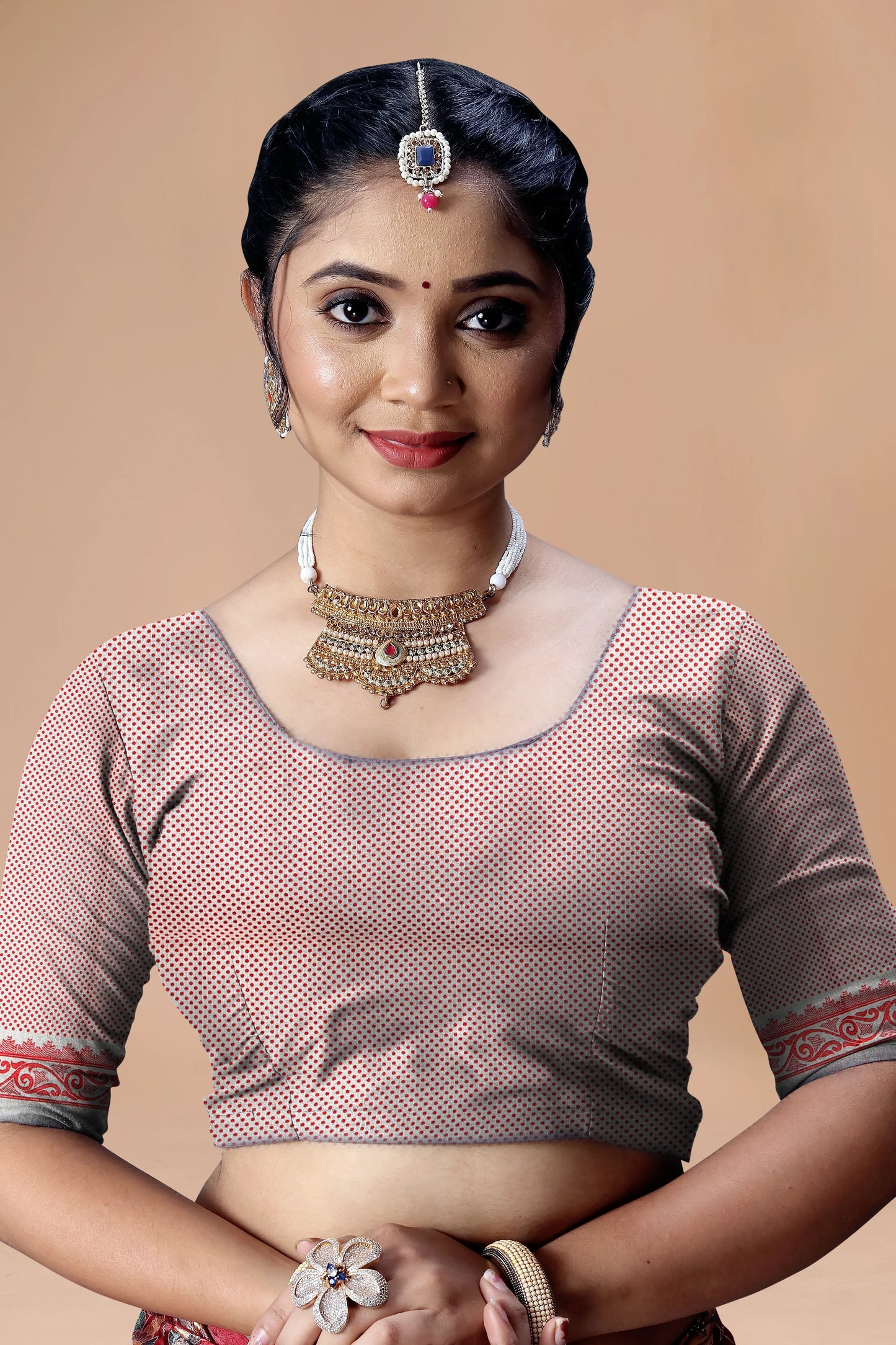 Madhuban Floral Cotton Saree