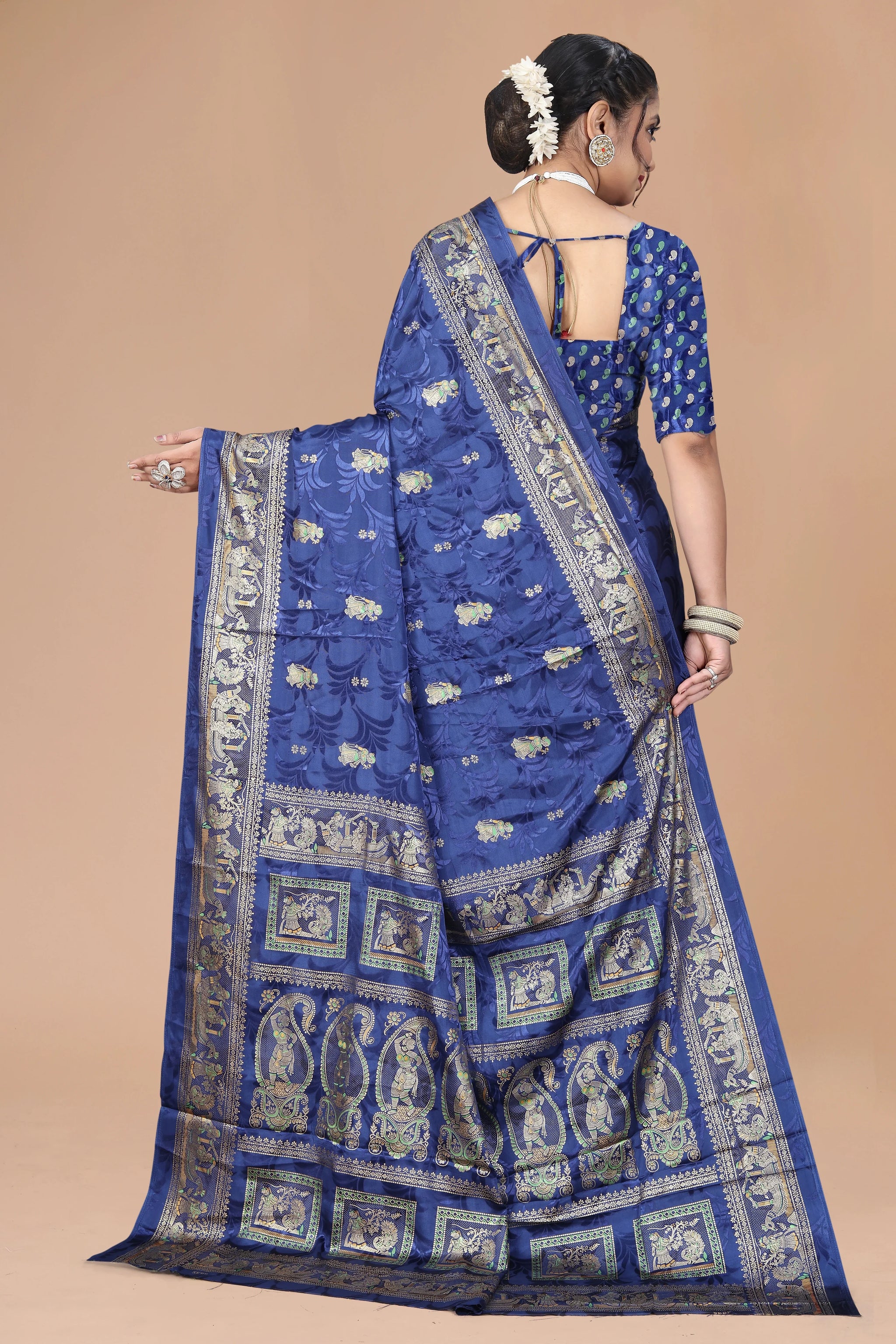Maharani Rajkatha Original Ring Silk Saree