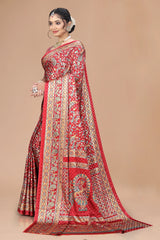 Maharani Heirloom Pass-Through Ring Silk Saree