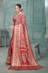 Maharani Heirloom Pass-Through Ring Silk Saree