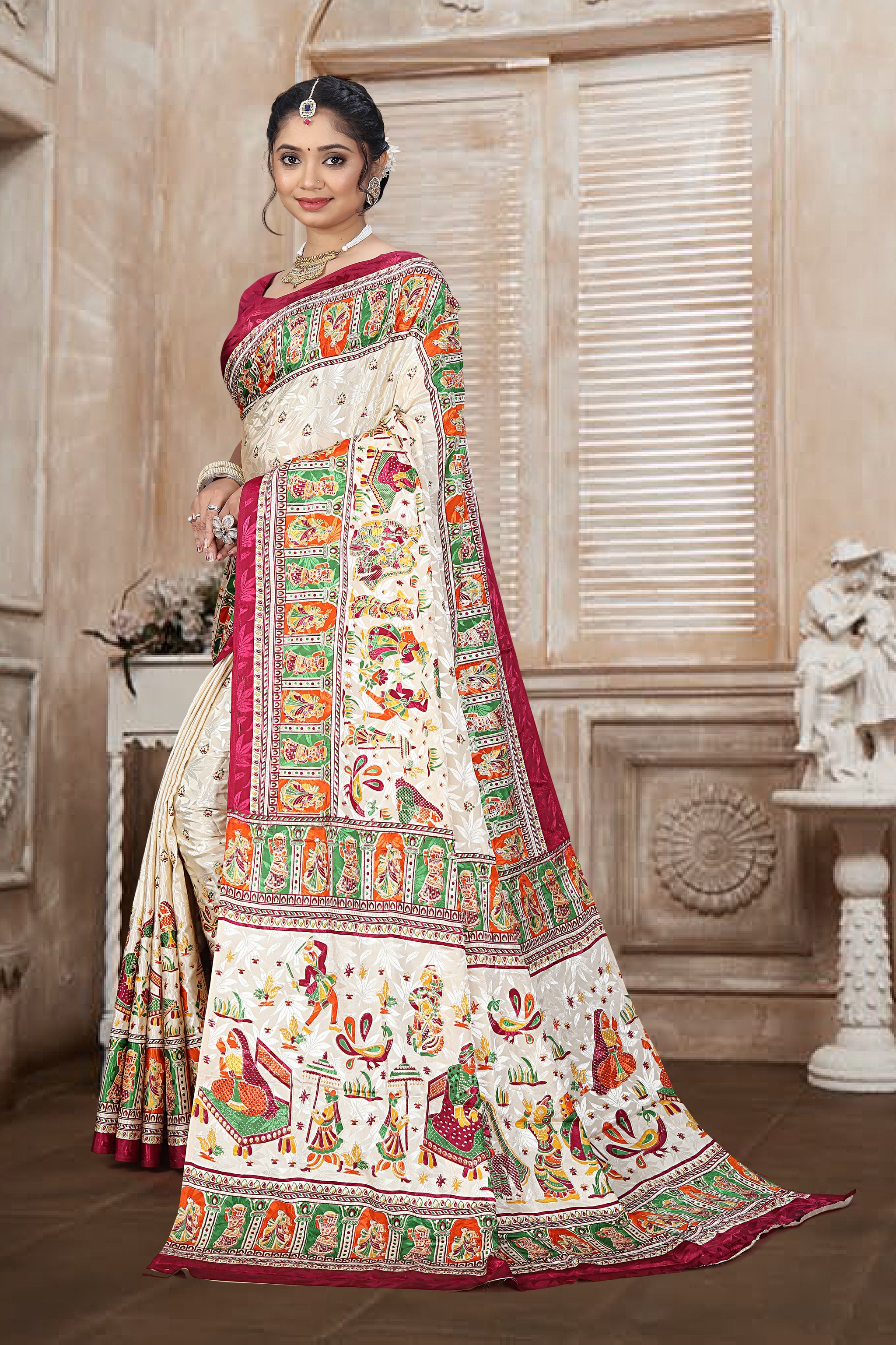 Sitafal Premium Soft Silk Saree