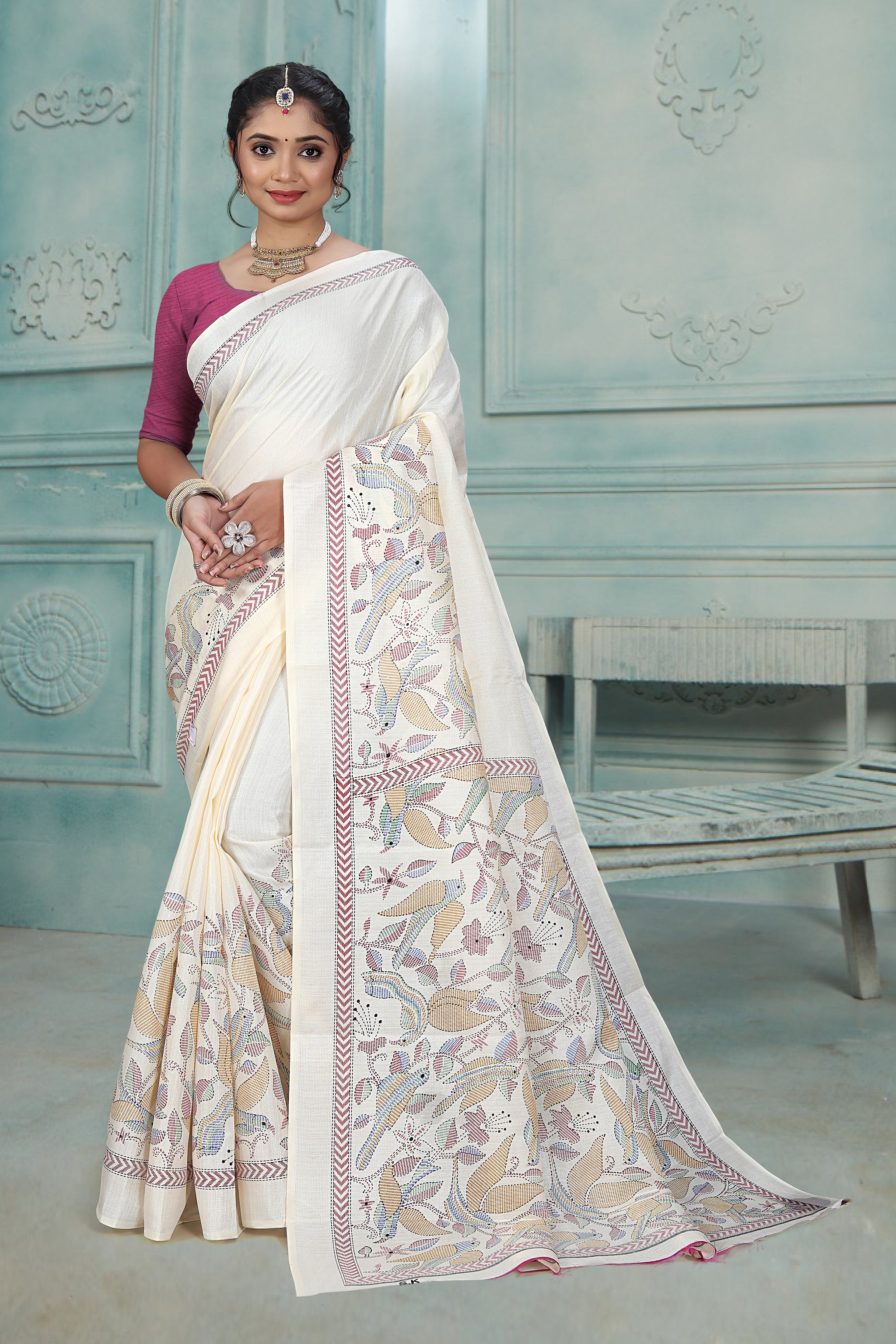 Rajasthan Heritage Cotton Saree