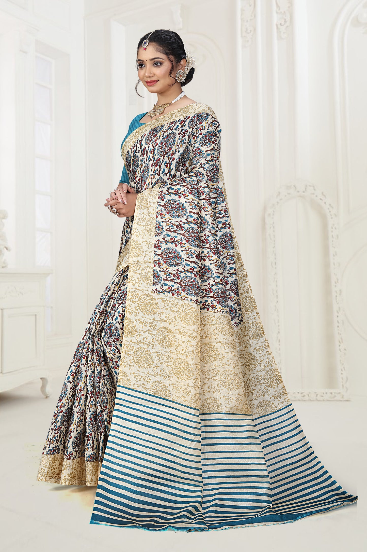 Rangrez Heritage Cotton Saree