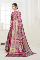 Maharani Ring-Certified Silk Saree