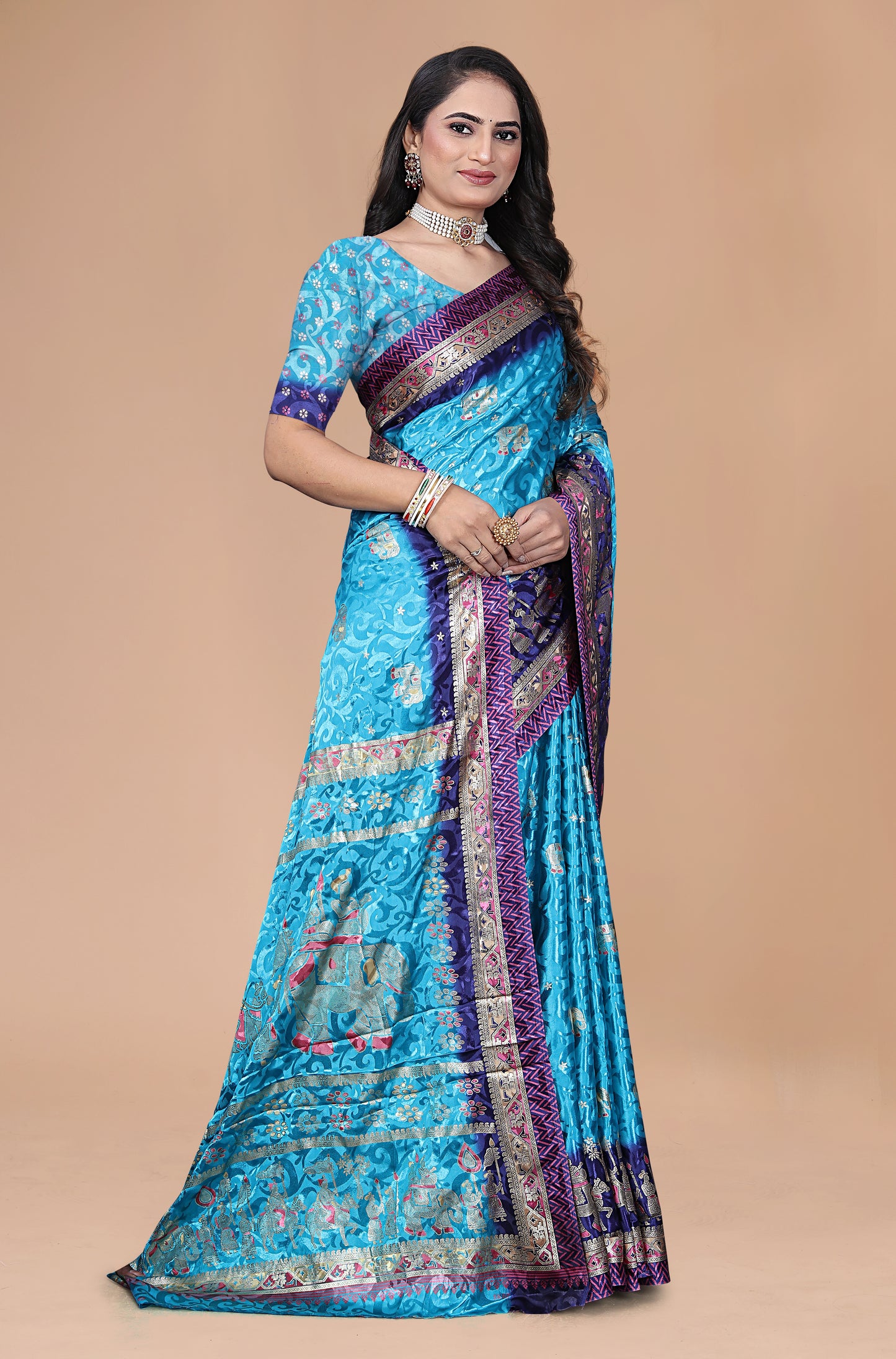 Maharani Anokhi Ring-Test Original Silk Saree