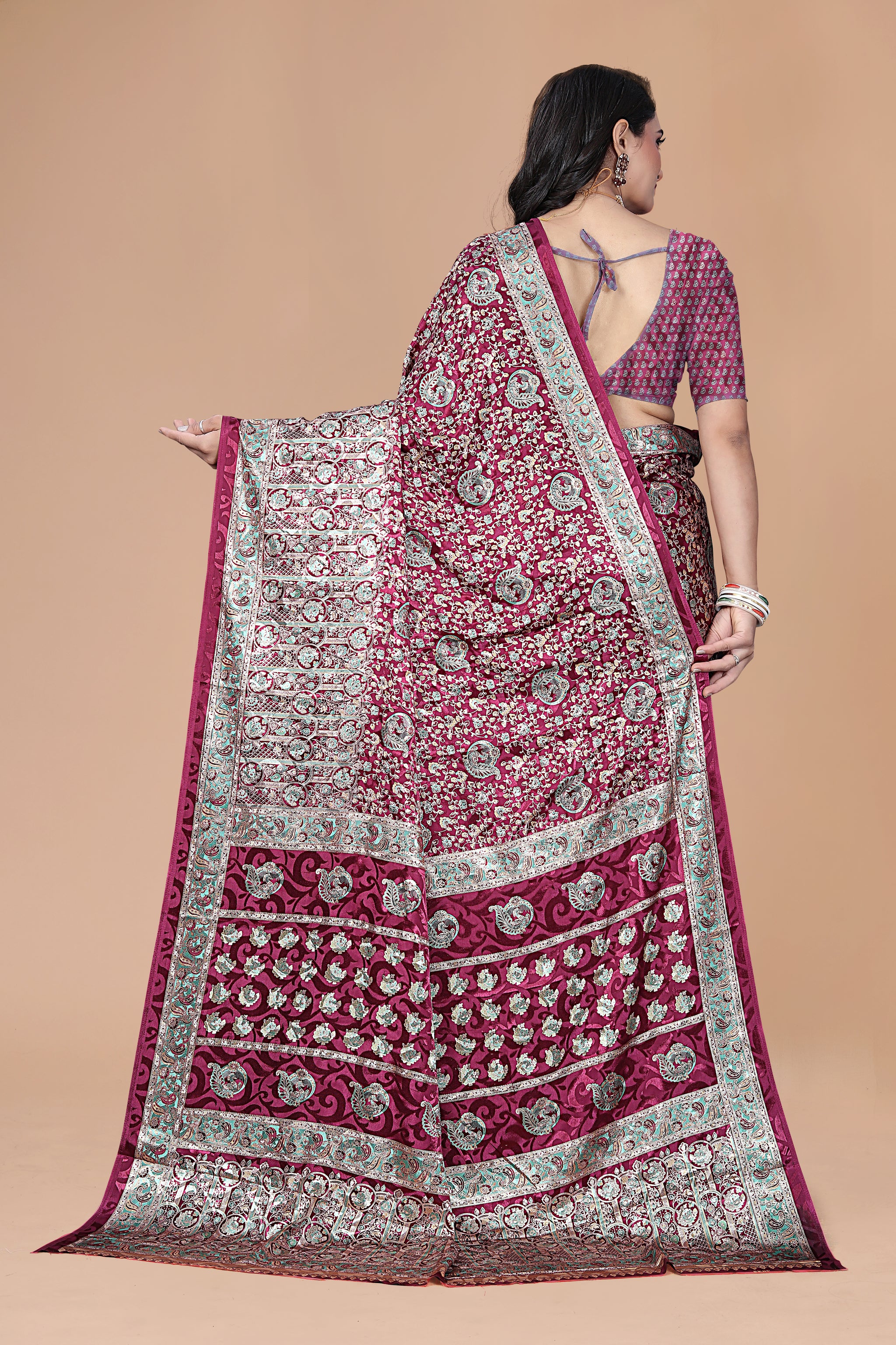 Queen’s Weave Pure Silk Saree