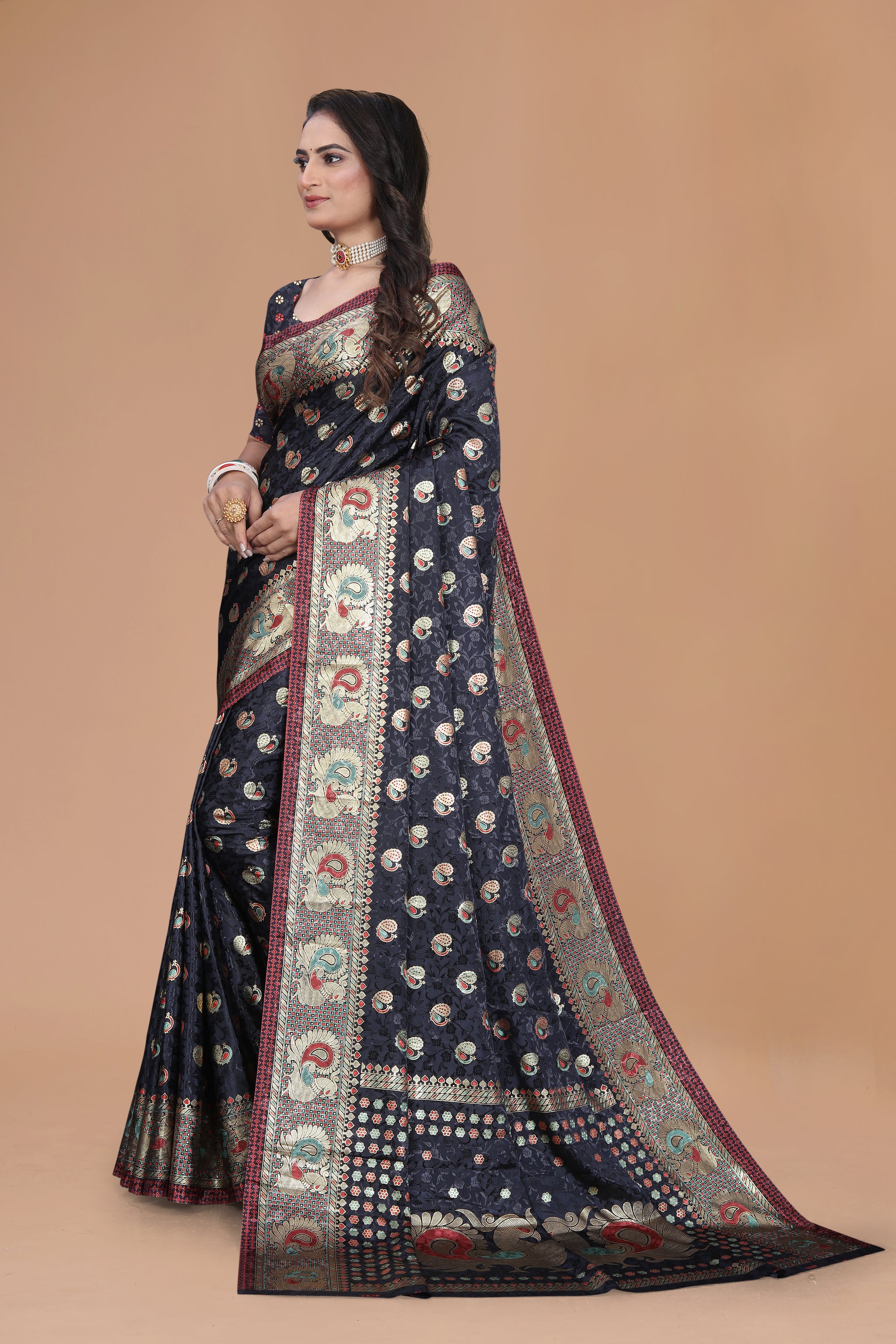 Timeless Maharani Silk Saree