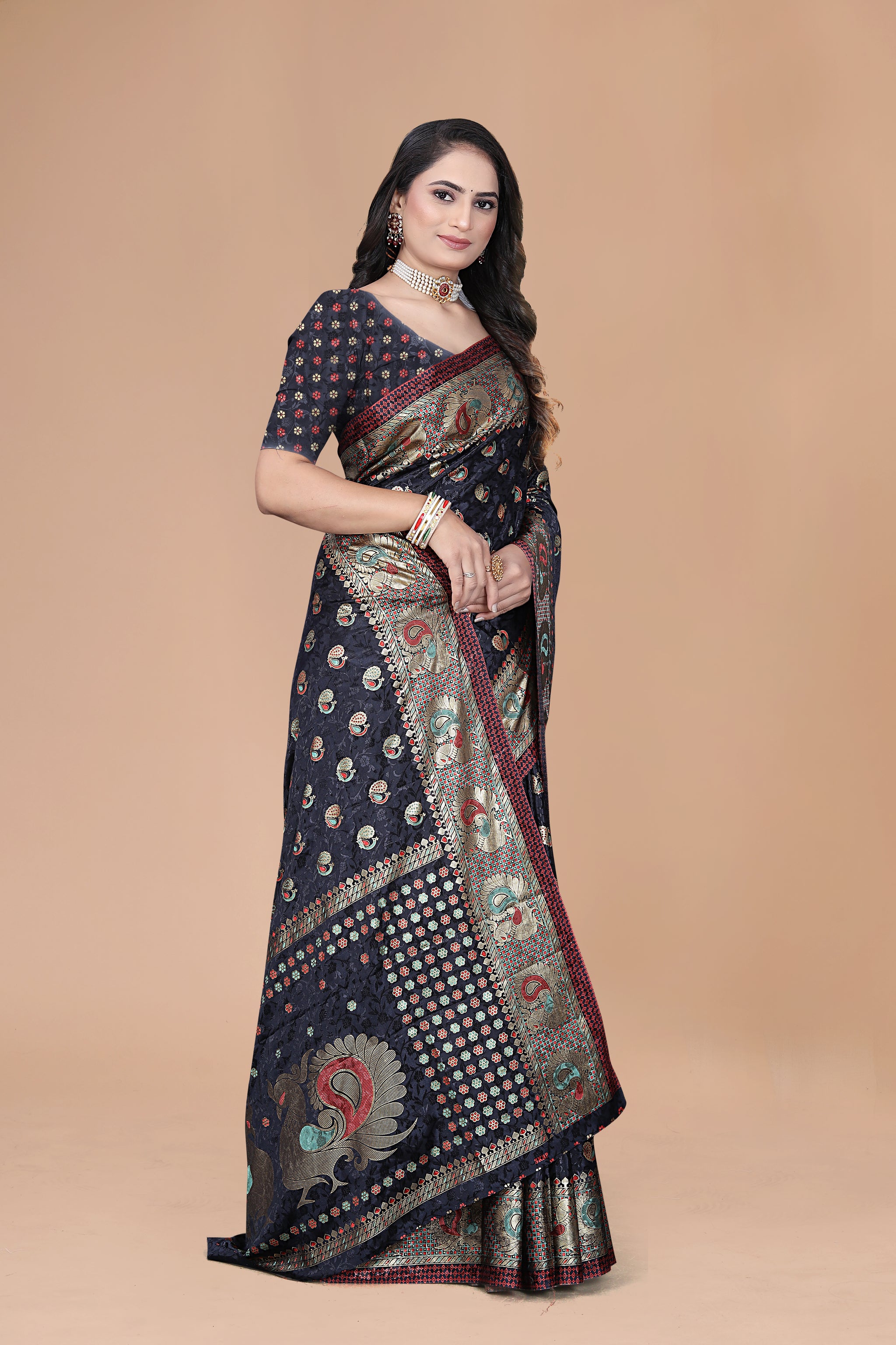 Timeless Maharani Silk Saree