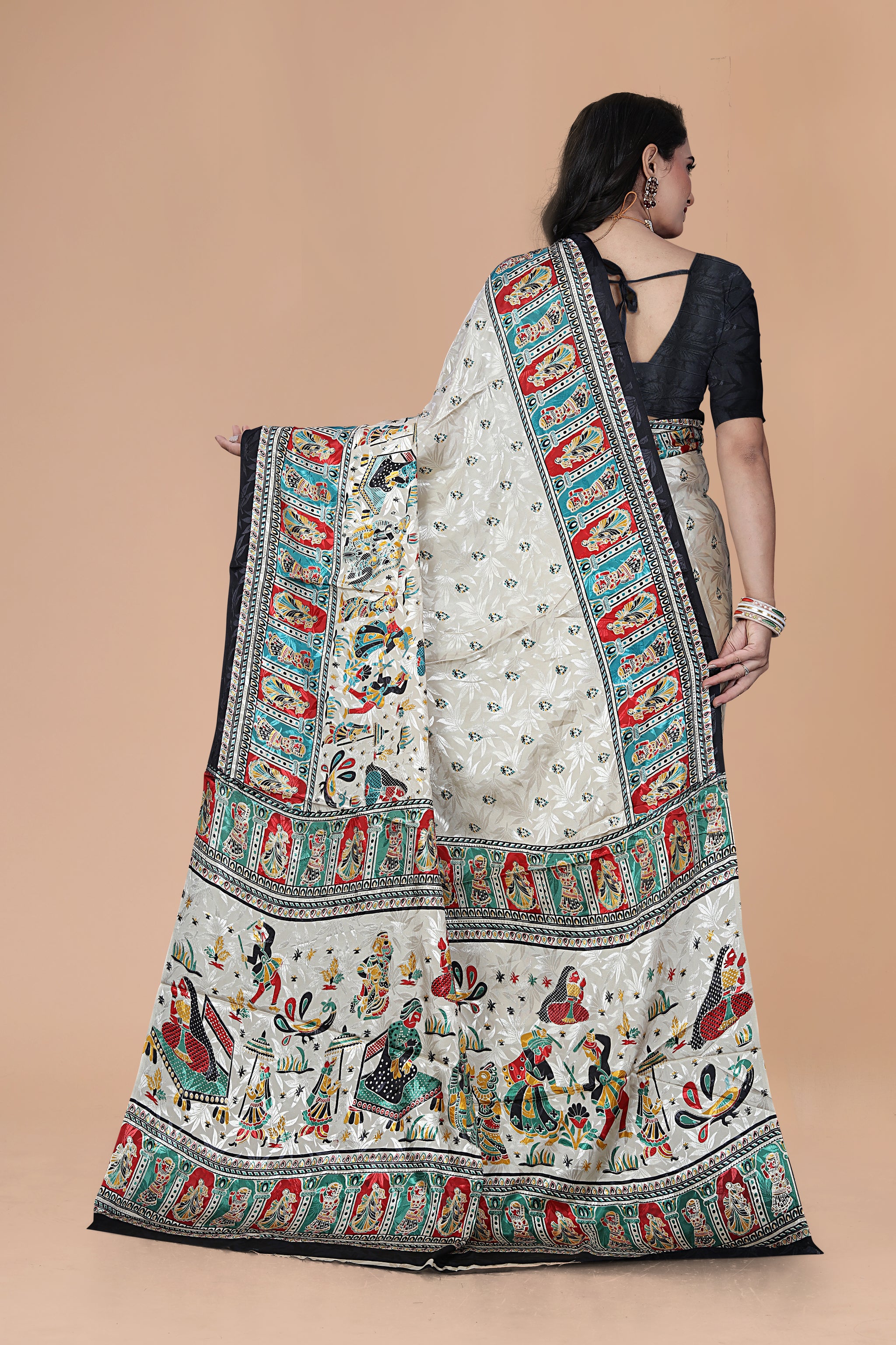 Palace Handcrafted Pure Silk Saree