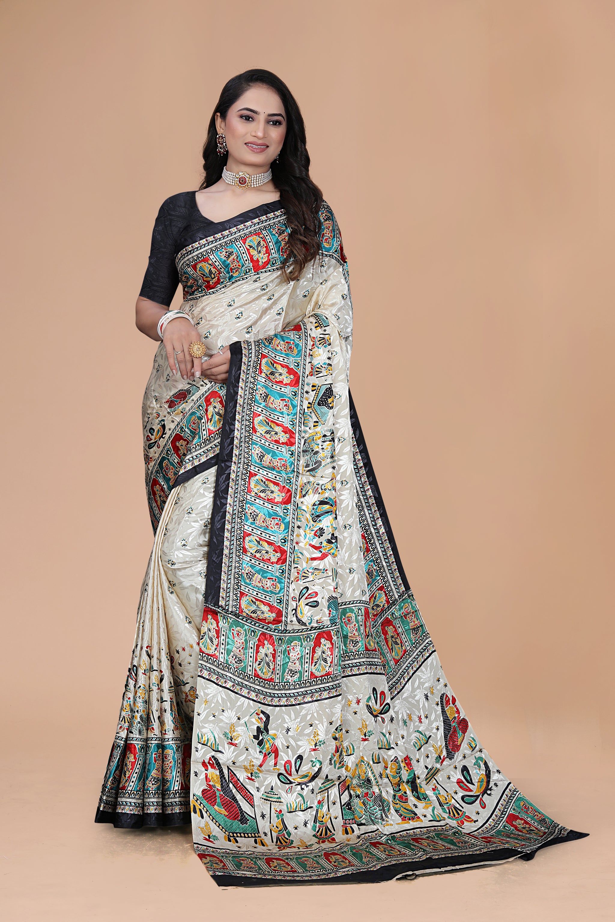 Palace Handcrafted Pure Silk Saree