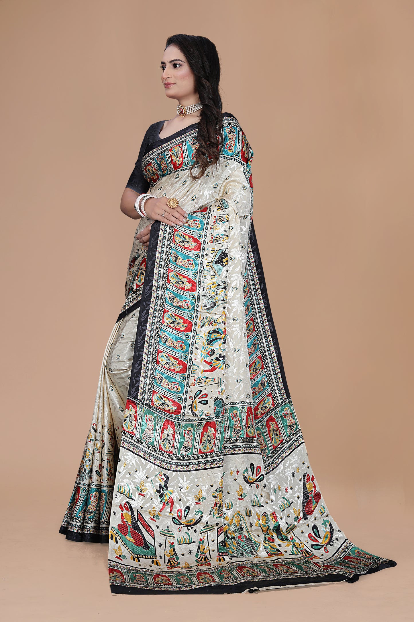 Palace Handcrafted Pure Silk Saree