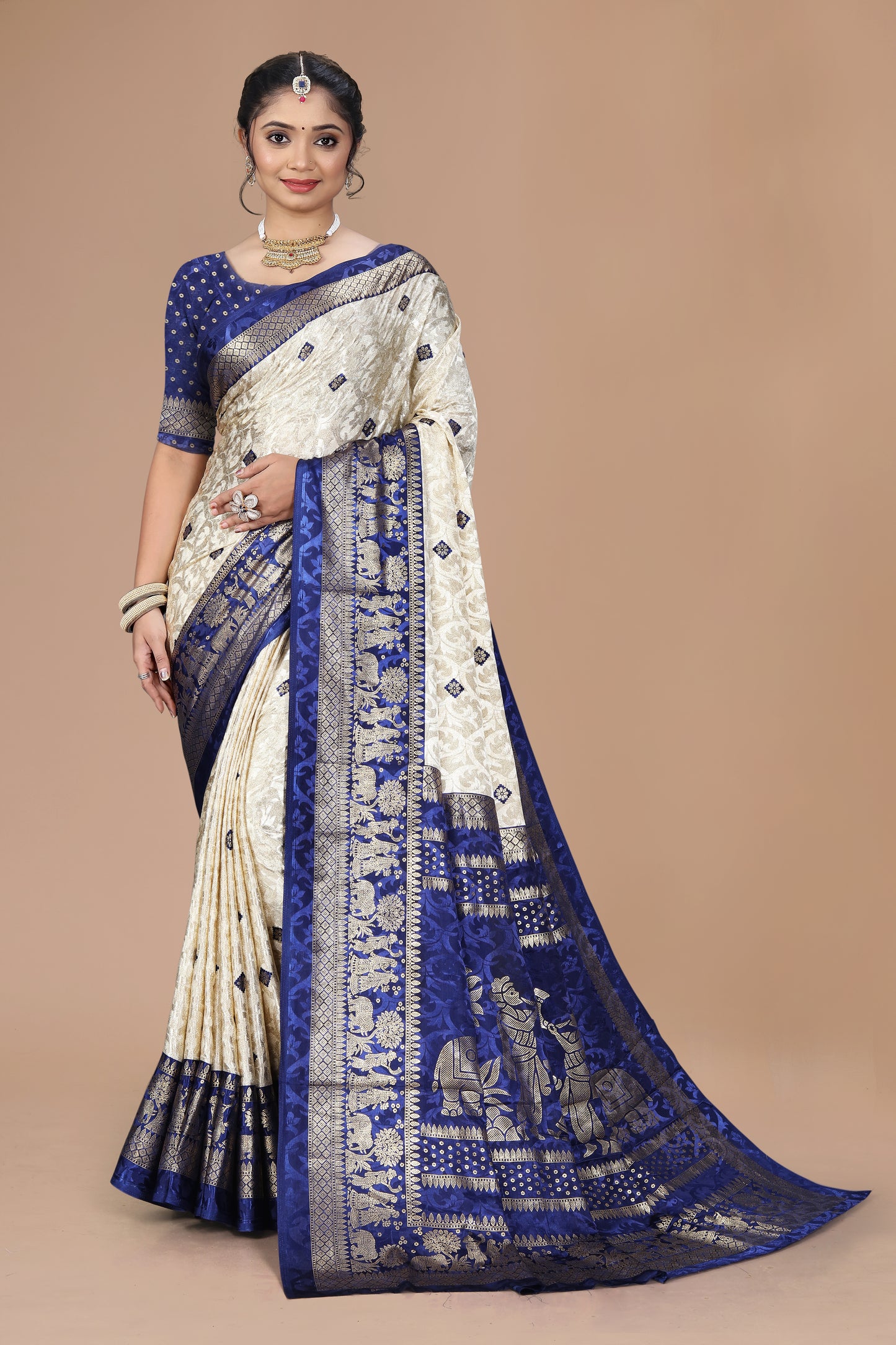 Maharani Rajkanya Pass-Through Silk