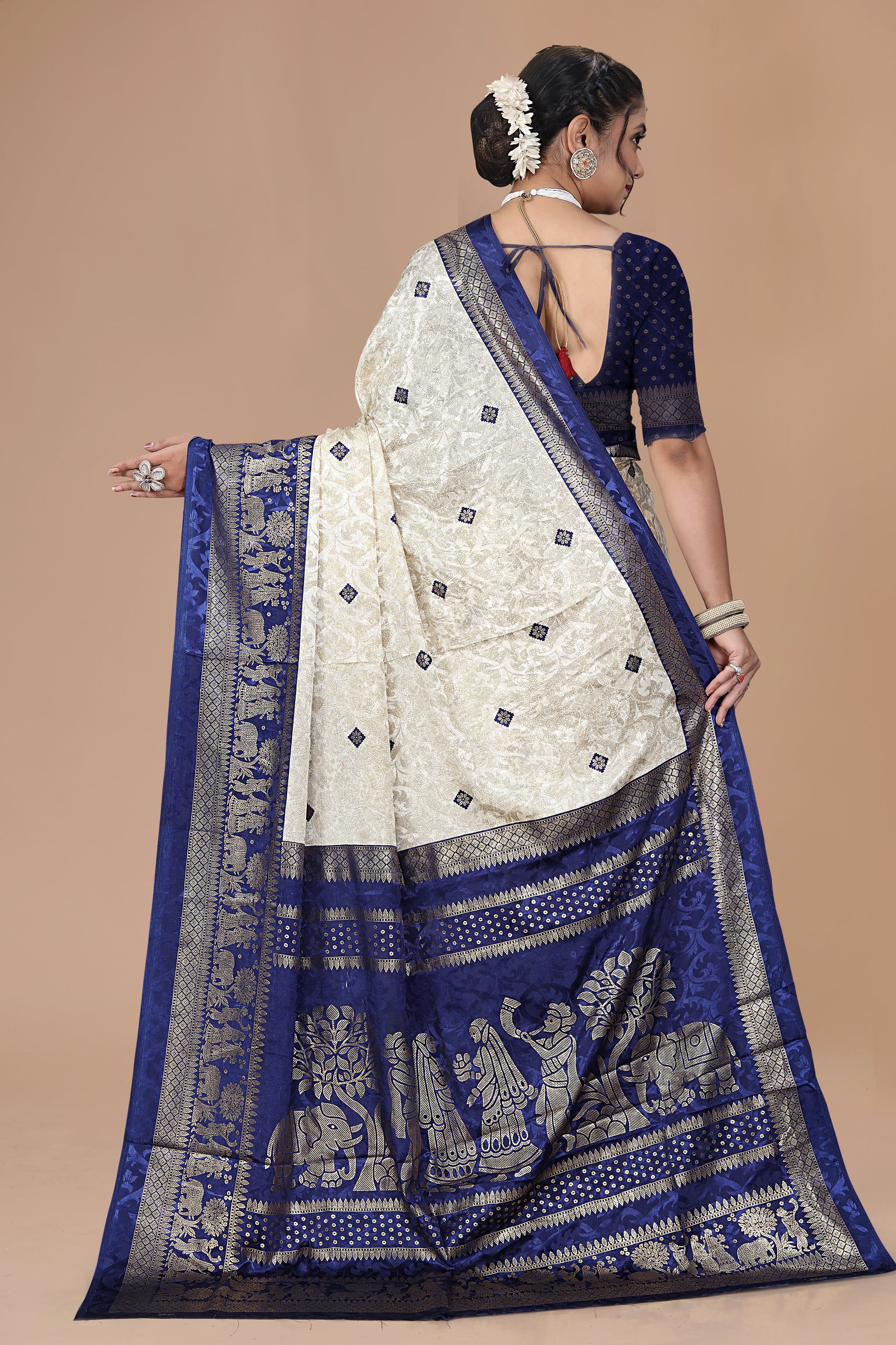 Maharani Rajkanya Pass-Through Silk