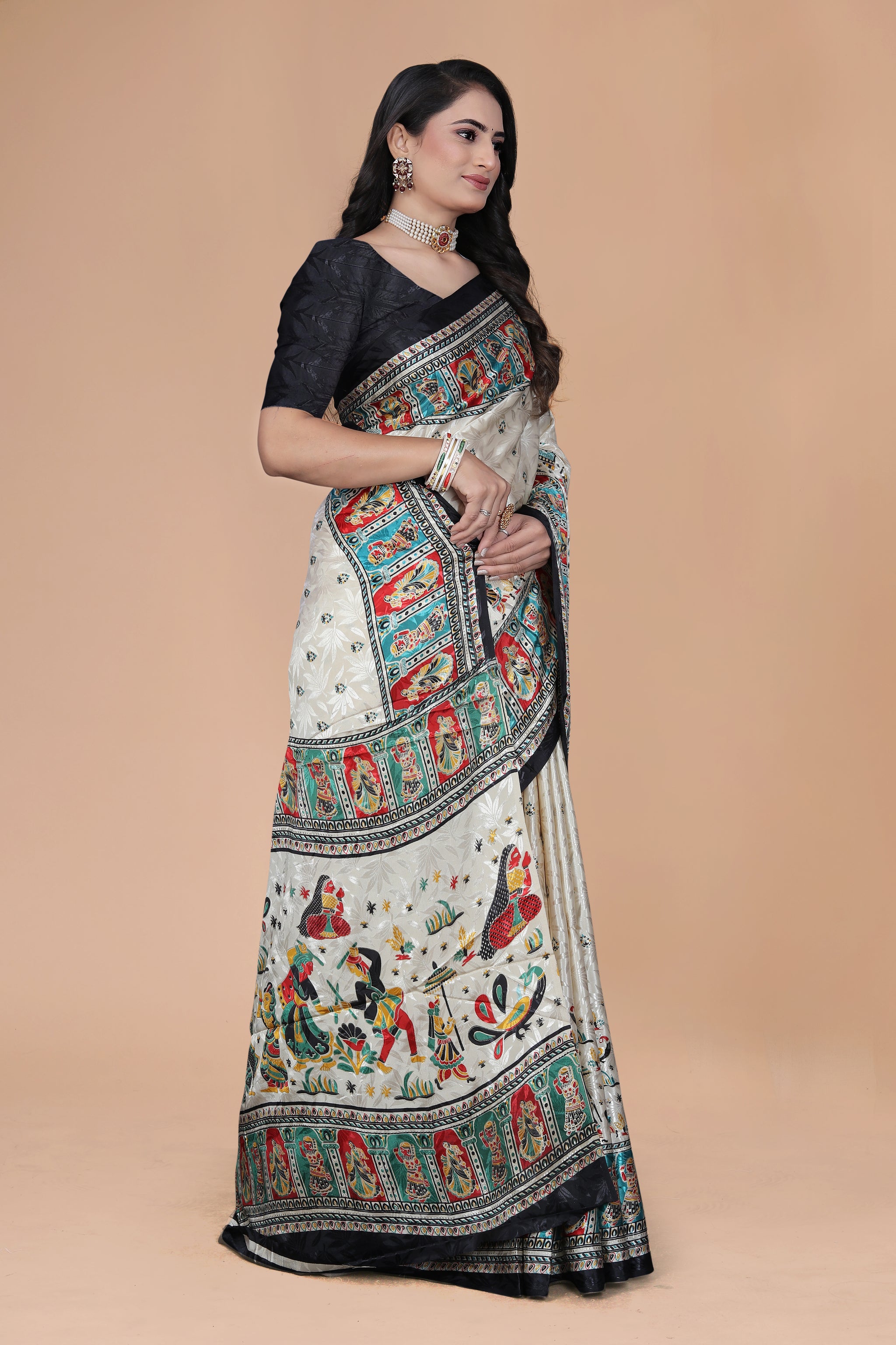 Palace Handcrafted Pure Silk Saree